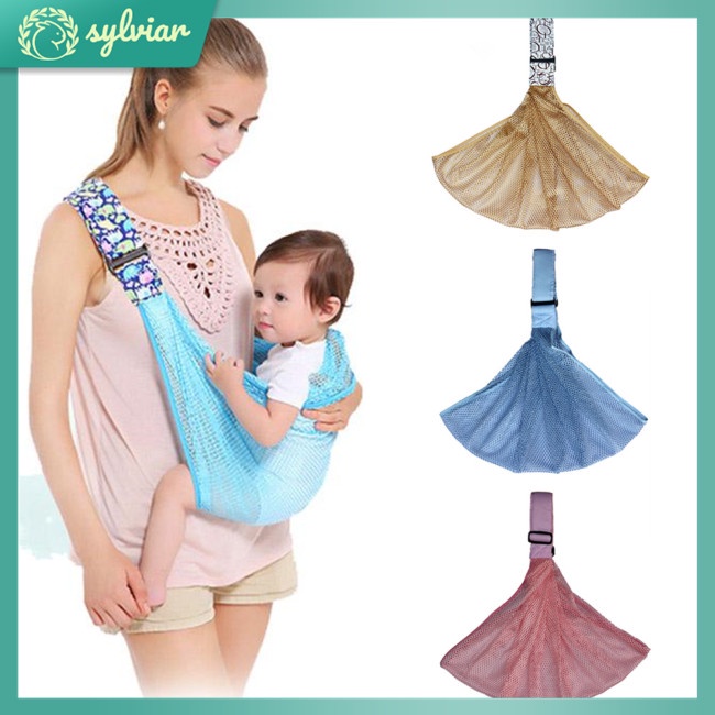 Đai địu bé thoáng khí nhẹ nhàng an toàn tiện dụng cho mẹ và bé