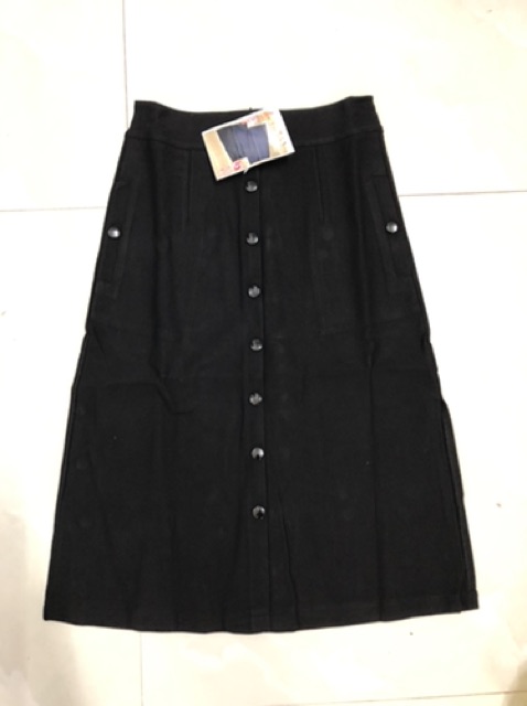 Chân váy kaki thun co giãn