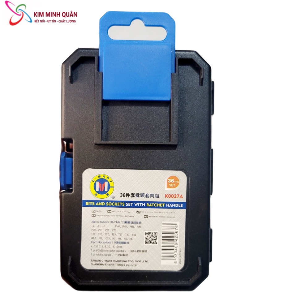 Bộ vít đa năng 36 món K0027A CMART
