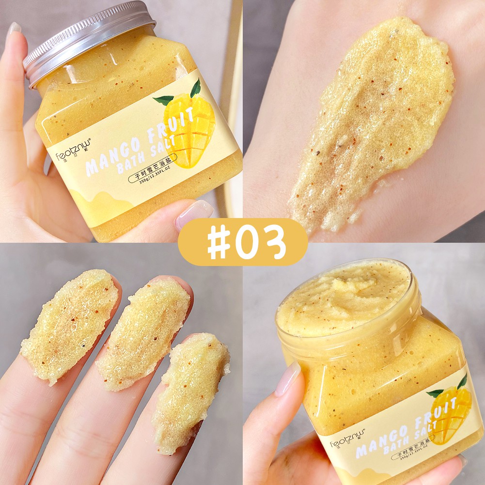 (Hàng Mới Về) Muối Tắm Tẩy Tế Bào Chết Dưỡng Ẩm Hương Trái Cây Gecomo 350g | BigBuy360 - bigbuy360.vn