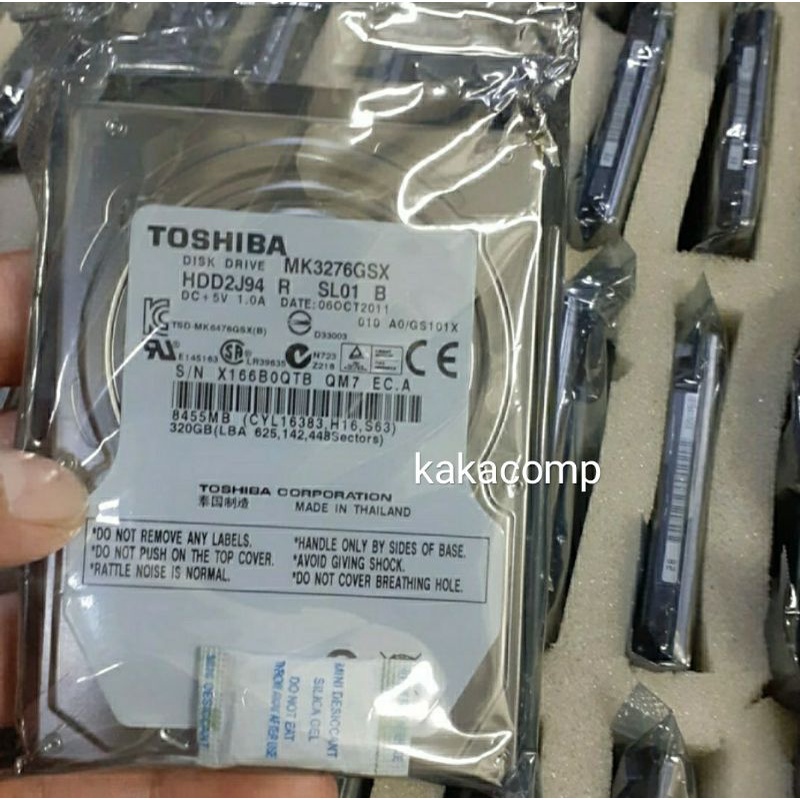 Ổ Cứng Toshiba 320gb Sata Laptop Hdd