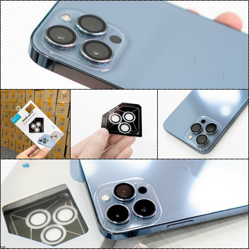 KÍNH CAMERA IPHONE 13 PRO MAX - 13 PRO - 13 - 13 MINI - 12 PRO MAX - 12 SERI - 11 PRO MAX - 11 SERI KUZOOM AR CHÍNH HÃNG