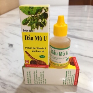 Dung dịch bôi da Dầu mù u