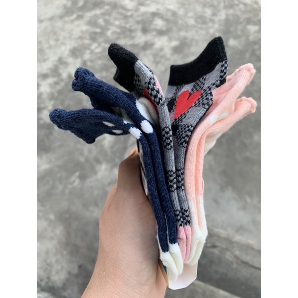 Set 3 đôi tất trẻ em - Tất ấm cho bé trai/bé gái