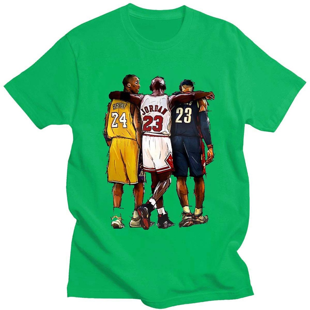 Áo Thun Bóng Rổ Ngắn Tay Họa Tiết Kobe 3d Cá Tính Theo Phong Cách Châu Âu