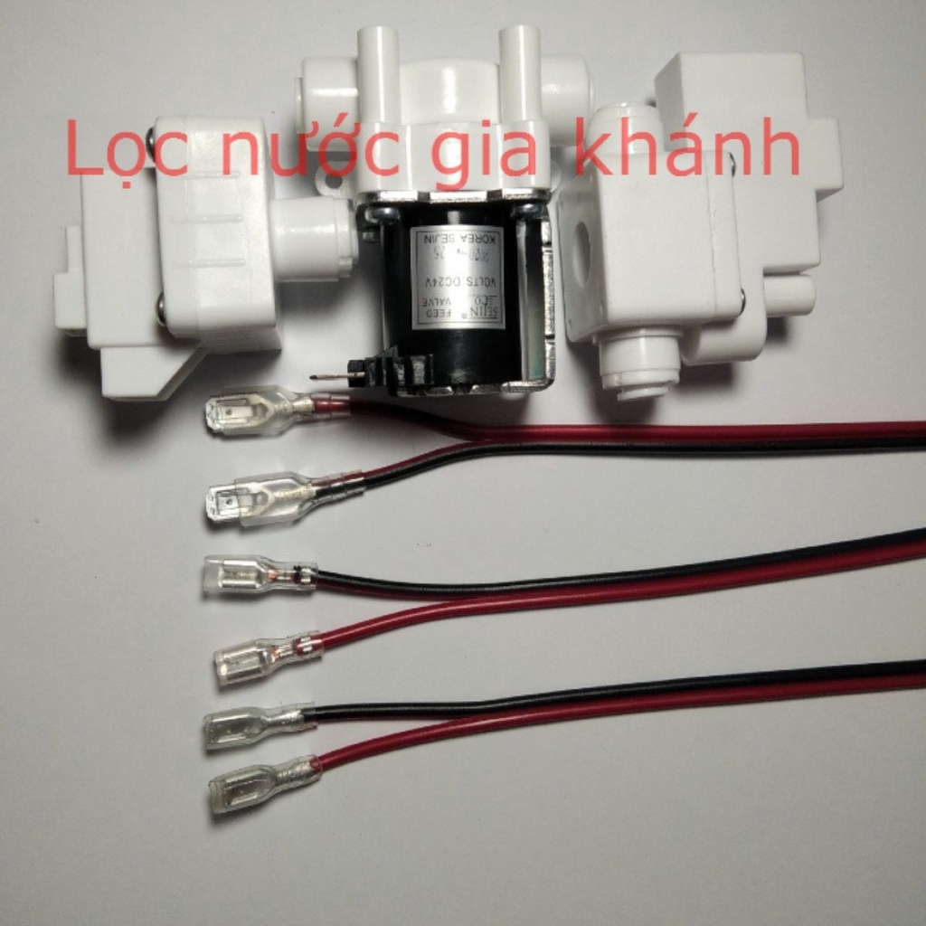 combo van áp thấp,áp cao, van từ nối nhanh 24v cho máy lọc nước các hãng