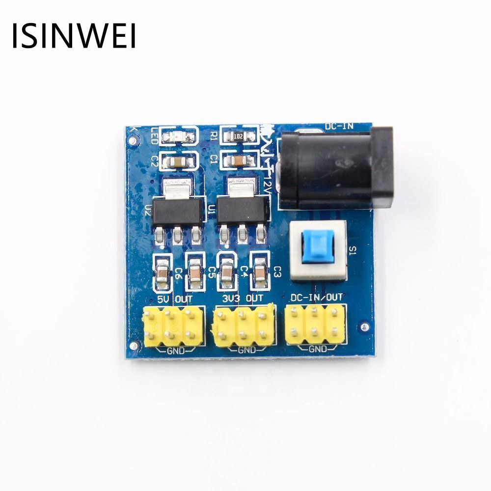 Mô-đun chuyển đổi điện áp đầu ra Dc 12v 3.3v 3.3v 5v 12v 5v