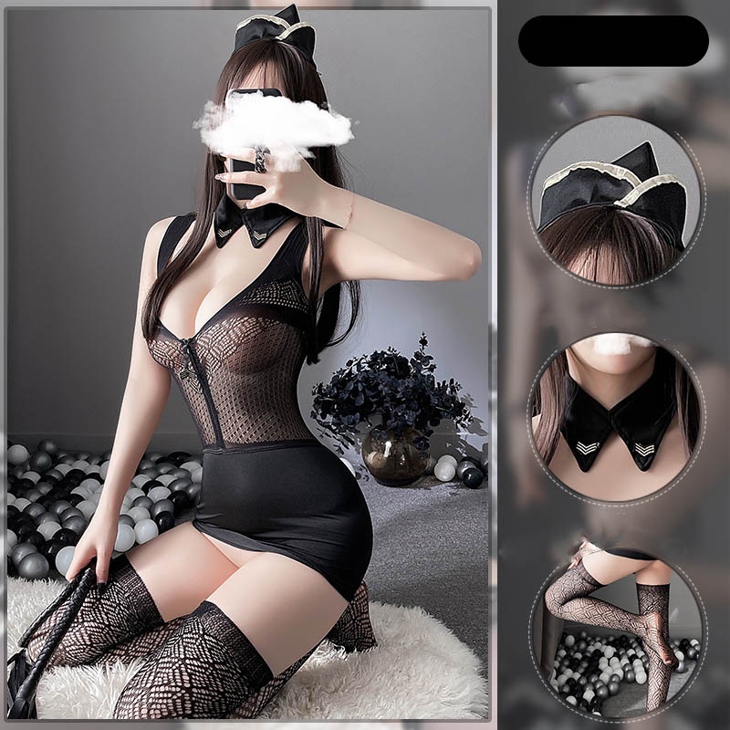 Đồ Lót Đồng Phục Hóa Trang LEOSOXS Xuyên Thấu Gợi Cảm Cho Nữ