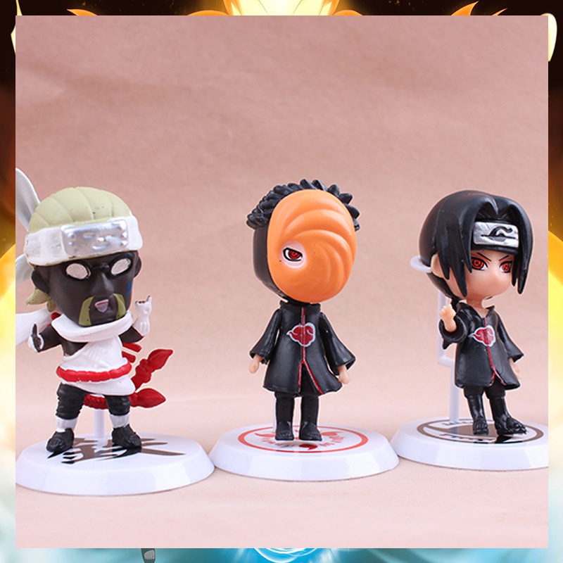 Mô Hình Nhân Vật Kakashi Trong Naruto Trang Trí Bánh
