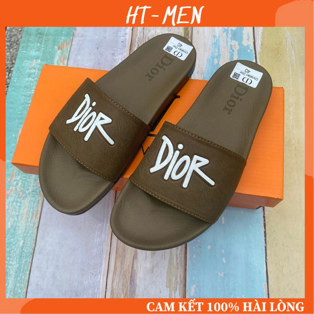 Dép Nam Quai Ngang Dior Thời Trang Hàng Full Hộp