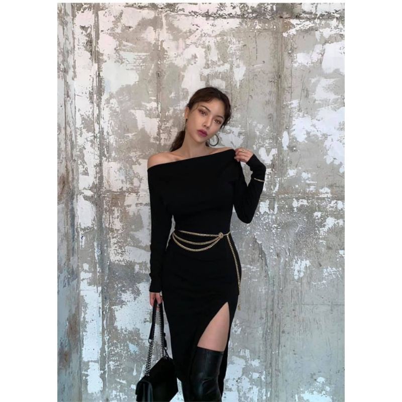 BELT NỊT ĐAI VÁY DÂY XÍCH MẠ VÀNG CÁ TÍNH CÓ SẴN