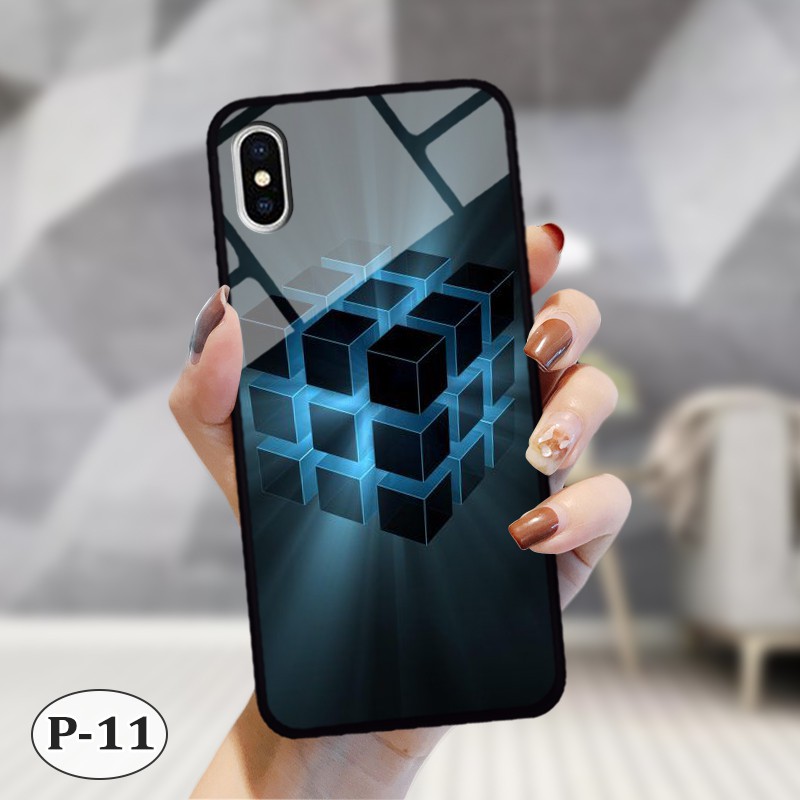 Ốp lưng kính iPhone XS Max- hình 3D