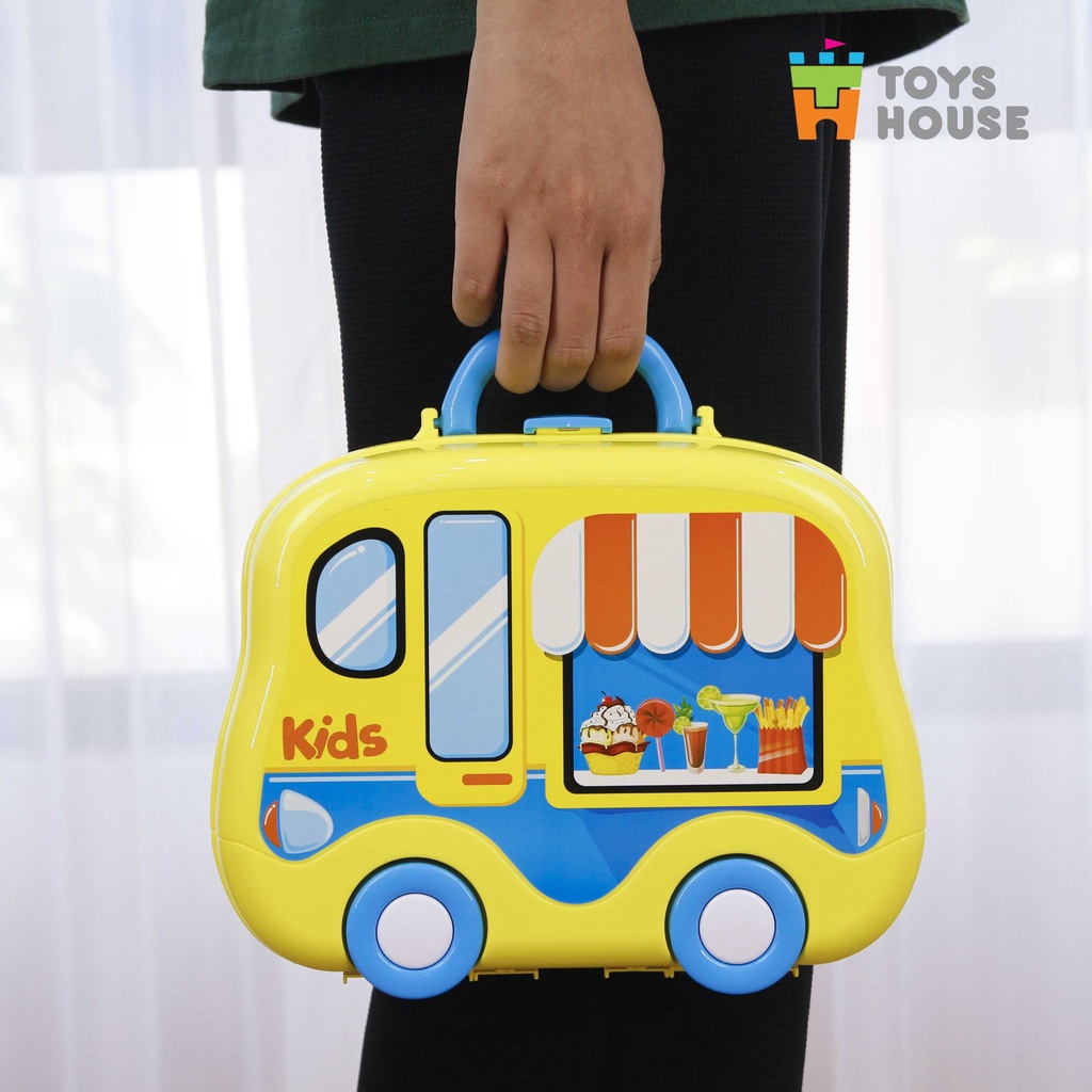Vali đồ chơi nấu ăn Toyshouse Đồ chơi hướng nghiệp cho bé - hàng chính hãng