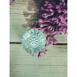 BỘ 50 KHUÔN NHÔM BÁNH BÒ BÁNH DA LỢN HÌNH HOA MAI 6 CM