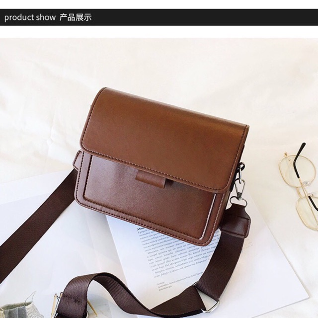 TÚI HỘP ĐEO CHÉO PHONG CÁCH VINTAGE