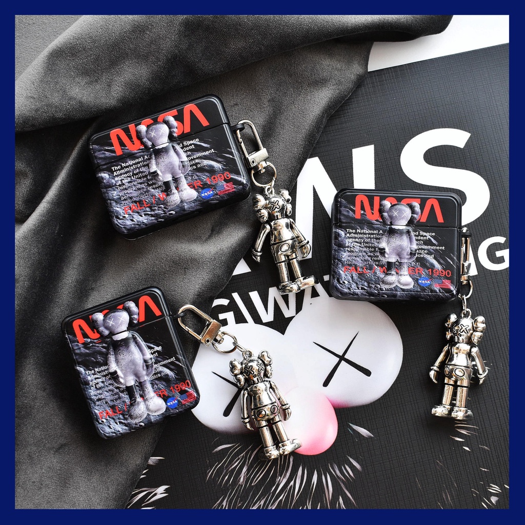 Vỏ Bảo Vệ Hộp Sạc Tai Nghe Airpods 3 Pro 2 3 Họa Tiết Hoạt Hình Nasa / kaws / kaws Dễ Thương Ốp