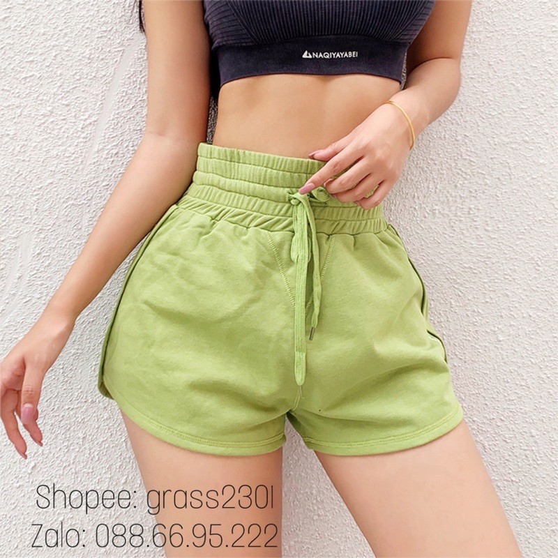 Quần shorts thể thao tập gym yoga nữ chính hãng NaQi