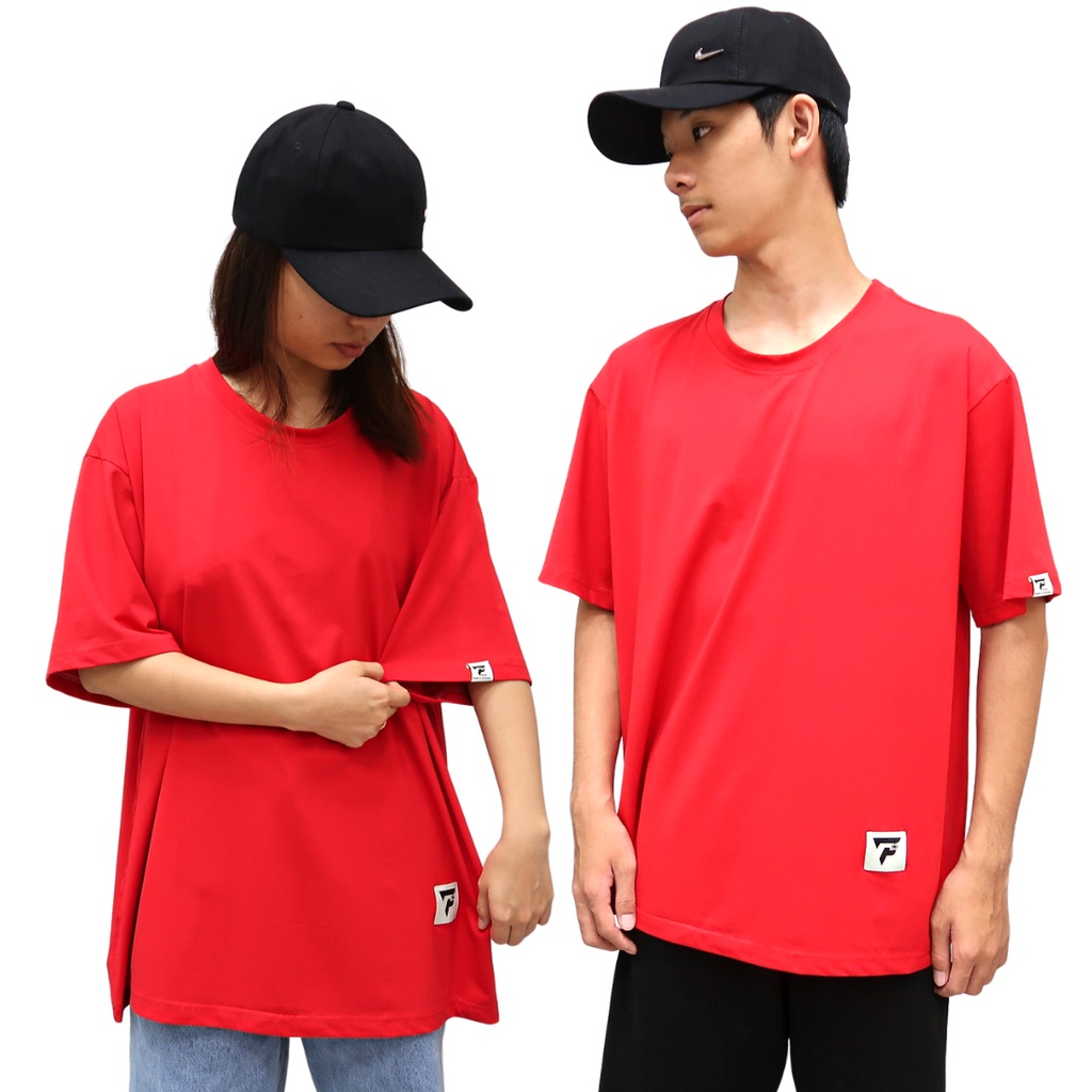 Áo thun Unisex Basic Tee phông trơn cotton nam nữ tay lỡ oversize form rộng FPLUS FP8
