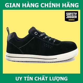 Giày Bảo Hộ Safety Jogger Obelix, Da Chất Lượng Cao, Chống Trơn Trượt, Chống Đâm Xuyên