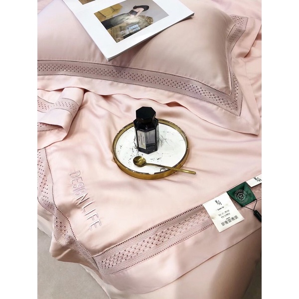 Set Tencel 140s chăn trần tơ tằm