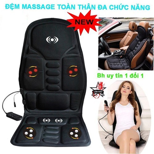 Nệm Ghế Massage Toàn Thân Trên Ô Tô