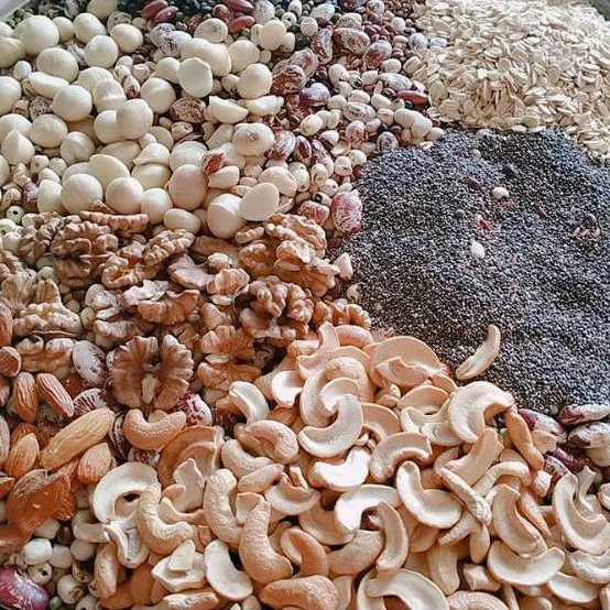 500gram Bột ngũ cốc dinh dưỡng 17 loại hạt (dùng tăng cân, lợi sữa)