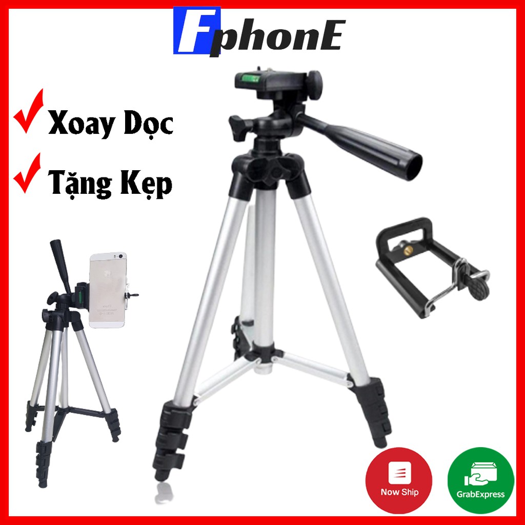 Gậy 3 chân chụp hình máy ảnh, điện thoại Tripod TF - 3110, Tripod chụp ảnh livetream, Chân đế điện thoại quay tiktok | WebRaoVat - webraovat.net.vn