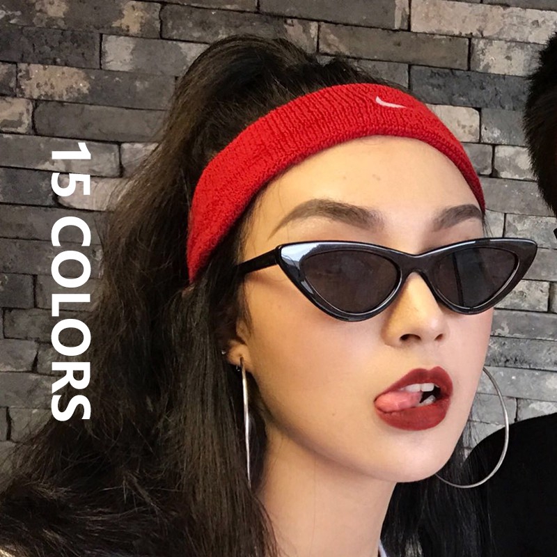 Kính mát mắt mèo thiết kế thời trang phong cách Hàn Quốc nhiều màu tùy chọn