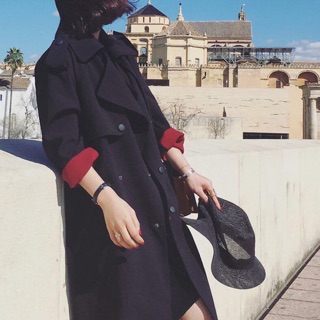 Áo kiểu măng tô