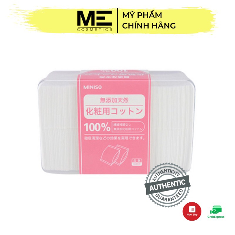 Bông Tẩy Trang Miniso 1000 miếng