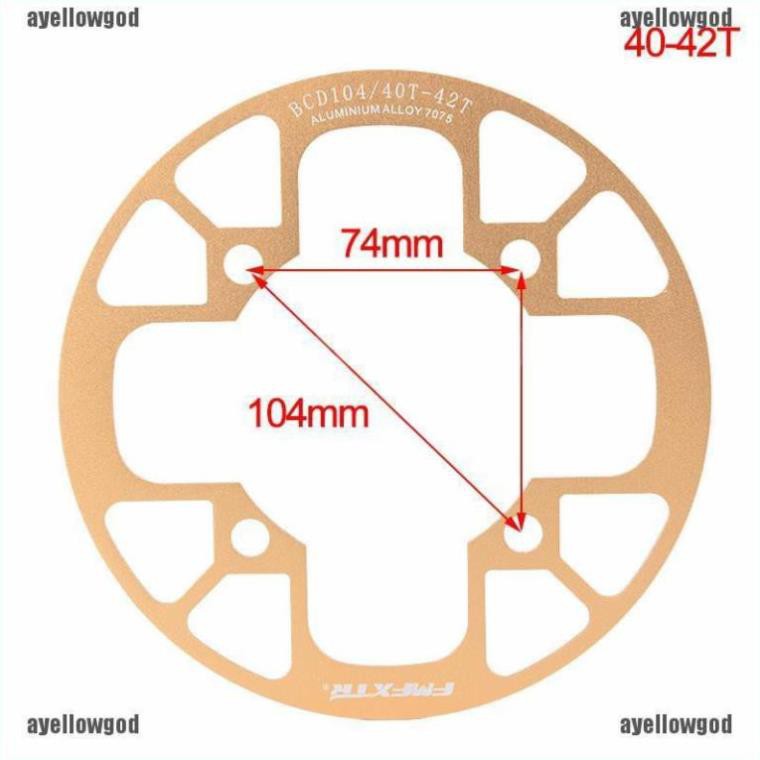 (Shop Amart) Miếng Nhựa Bảo Vệ Đĩa Xe Đạp 104bcd