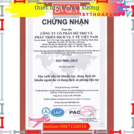 Nước rửa tay nhanh SDS HAND RUB theo tiêu chuẩn y tế