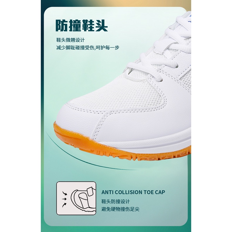 Giày Thể Thao Chơi Cầu Lông Thoáng Khí Chống Trượt Cho Nam Nữ