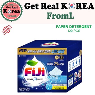 ★LG★ Korea Fiji Laundry Paper Detergent 120ea Premium Magic Cleaning
