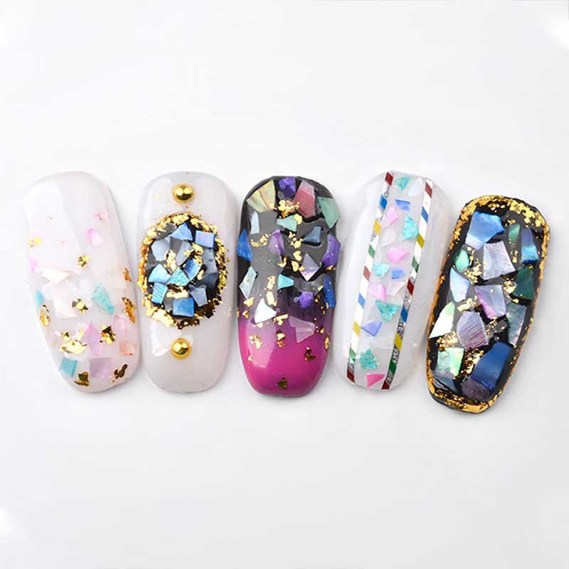 [Hàng mới về] Set 12 hộp phụ kiện đá nghiền 3D trang trí móng tay độc đáo | BigBuy360 - bigbuy360.vn
