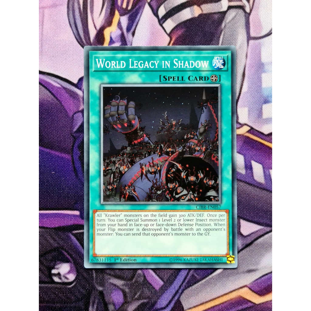 Thẻ Bài Yugioh Spell World Legacy in Shadow - CIBR-EN057 - Common