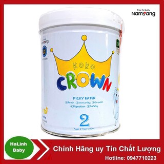 Sữa KoKo Crown số 2 800g [Dành cho trẻ biếng ăn từ 24 Tháng trở lên]