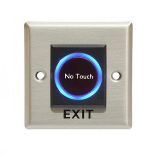 Nút exit cảm ứng hồng ngoại inox hình vuông PBK-812.