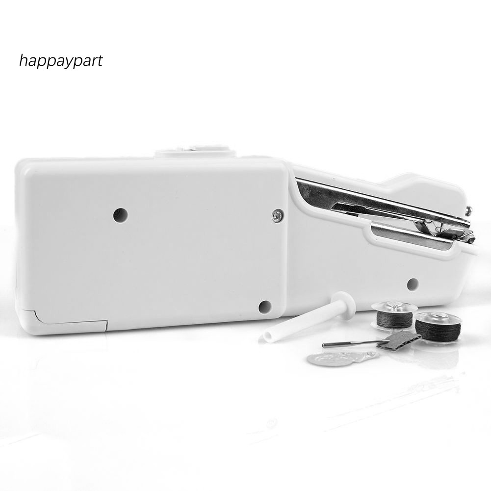 ✾FRJ✾Portable Mini Handheld Sewing Machine Cordless Clothes Quick Stitch Home Travel