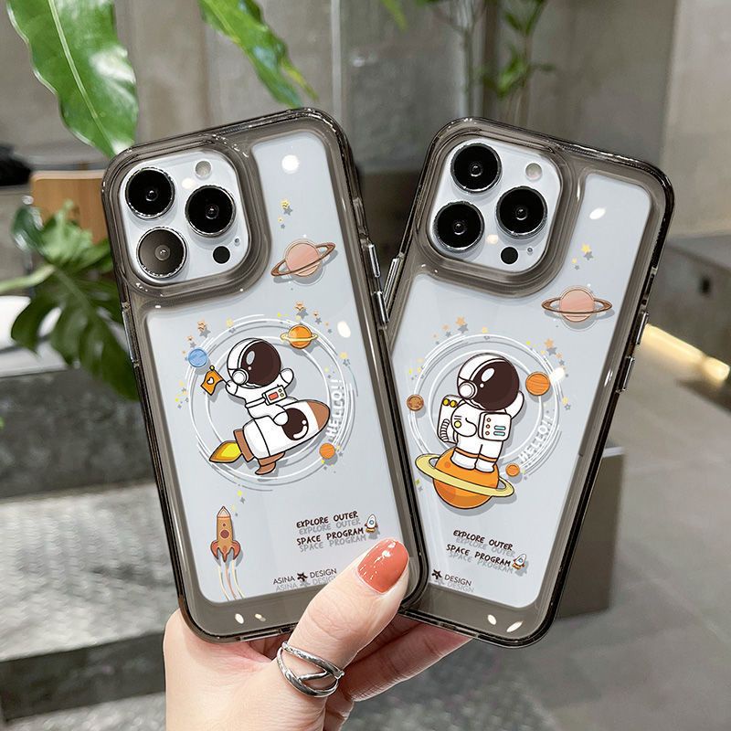 Ốp Điện Thoại TPU Dẻo Trong Suốt Họa Tiết Hoạt Hình Dễ Thương Cho IPhone 14 12 13 6 6S 7 8 14 Plus X XS XR 11 Pro Max