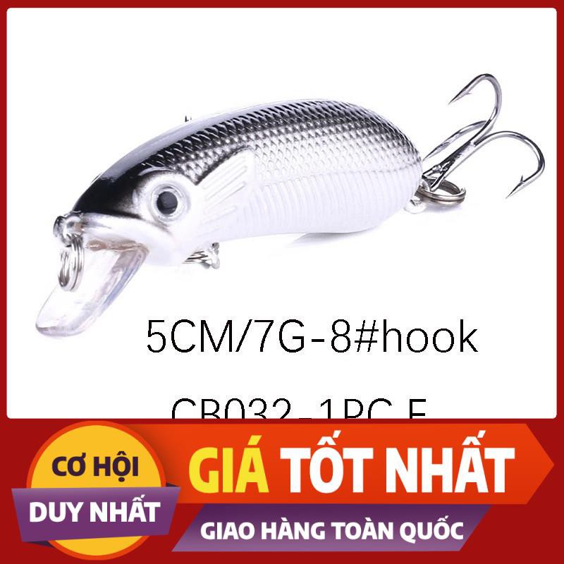 [ Xả Nhanh] MỒI LURE 3D Dài 5cm nặng 7gr