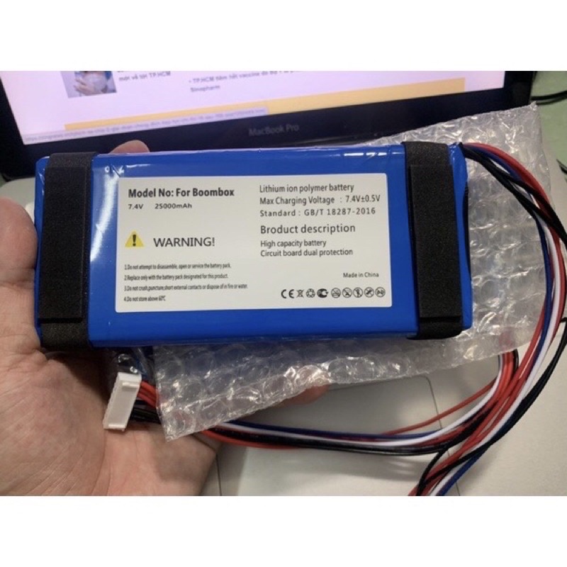 Thay pin Jbl Boombox. Pin dùng thay cho loa Jbl boombox. 2mshop