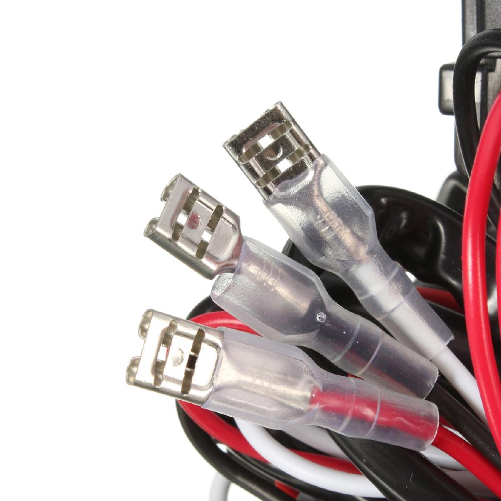 Bộ dây điện công tắc đèn led adorableyou amp off road atv / jeep kèm công tắc on / off