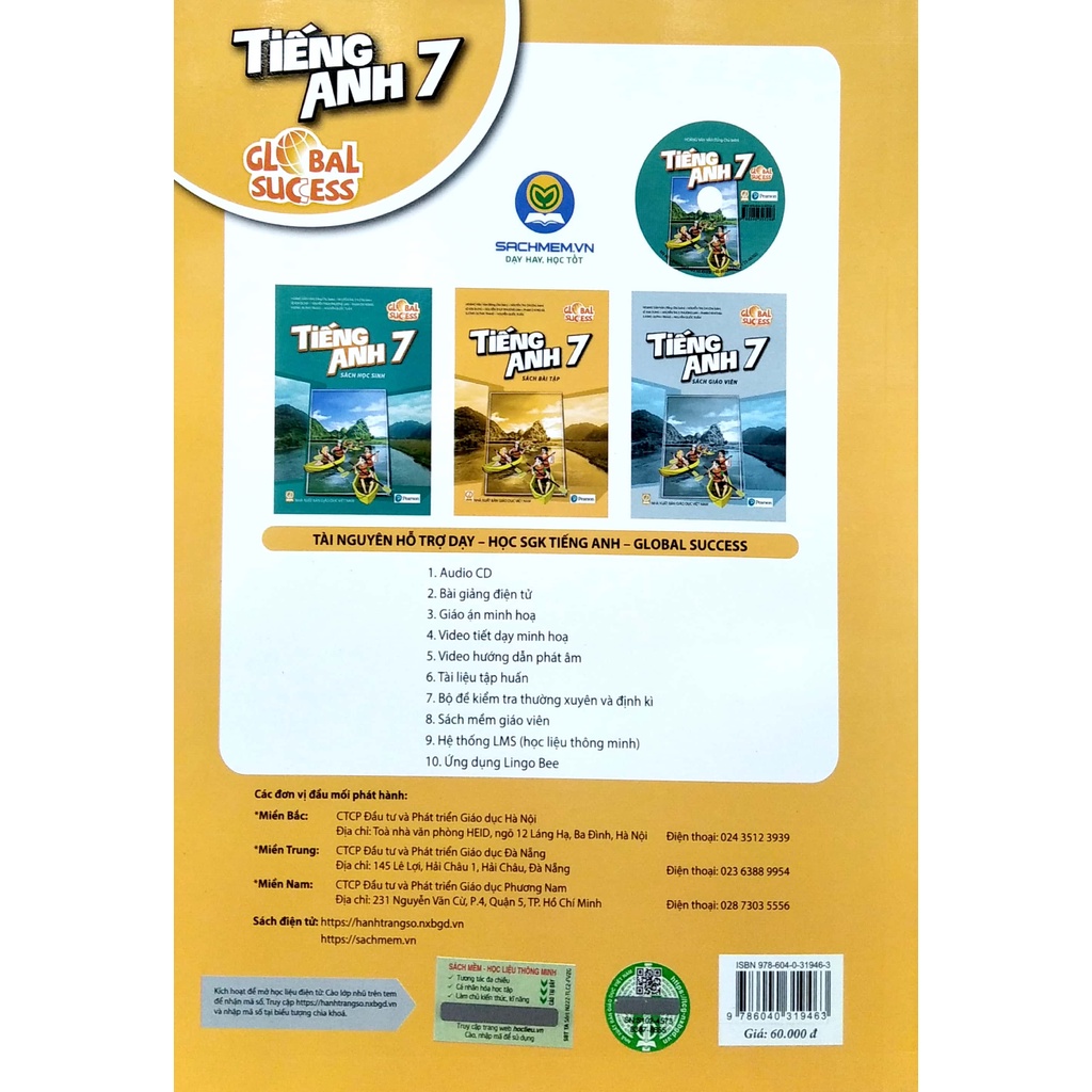 Sách Tiếng Anh Lớp 7 - Sách Bài Tập