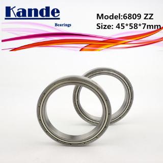 1 Vòng Bi 6809 Zz Nsk 45x58 X 7 6809 Zz 6809 61809