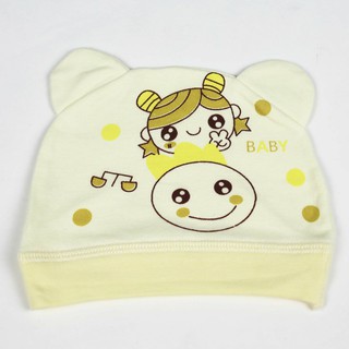 Mũ sơ sinh cotton cho bé từ 0-6kg