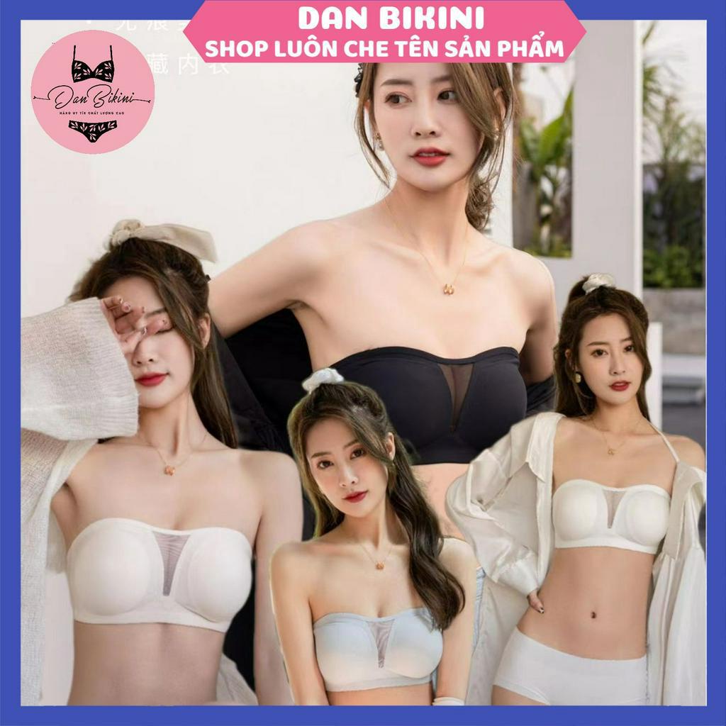 Áo Ngực Nữ Đúc Su Chống Tụt cao cấp thiết kế nâng ngực mềm mại thích hợp mặc áo quây không dây thoáng mát MÃ AL62