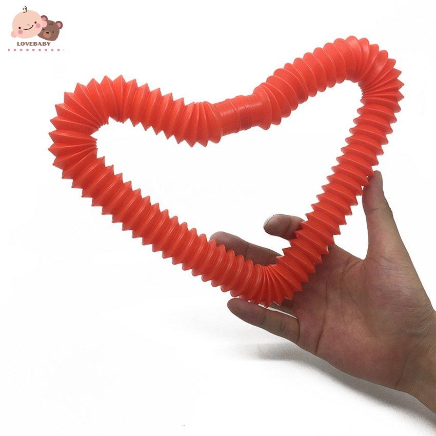 [HOT]5pcs Plastic Pop Tube Coil Children' S Toys Early Educational Toy Color Random