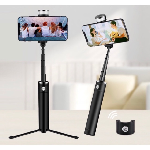Tripod selfie có led kèm theo và điều khiển từ xa  ( 3 in 1 )