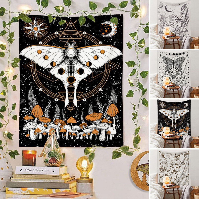 Thảm vải treo tường trang trí phong cách boho độc đáo